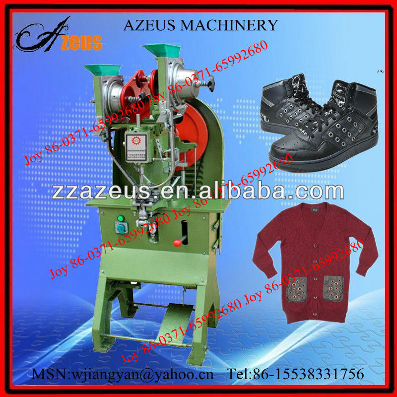 Good quality and new style eyeleting machine