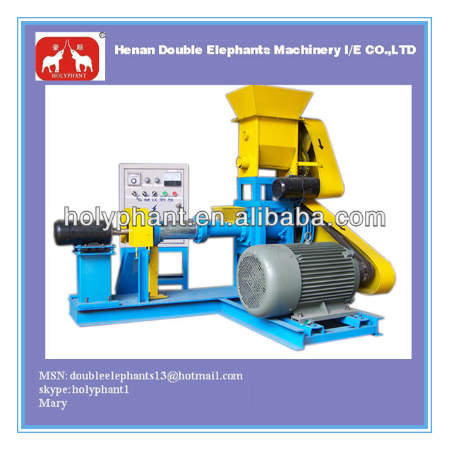 good quality popular best price single screw animal feed extruding machine