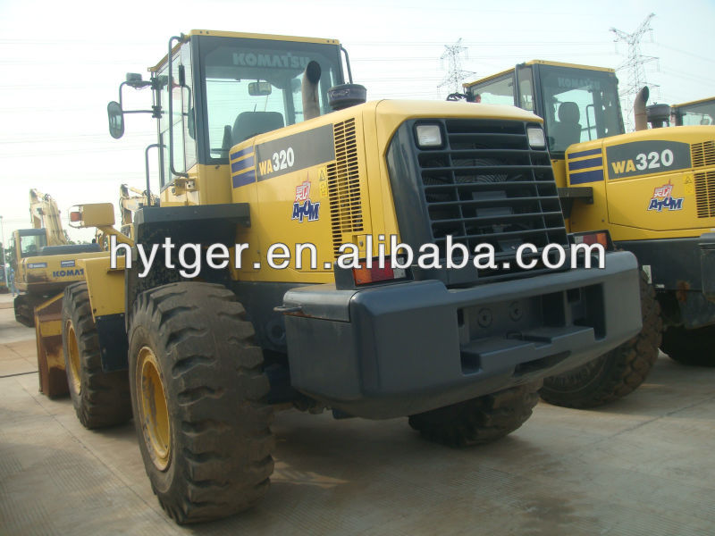 Good quality used komatsu wa320 wheel loader for sell