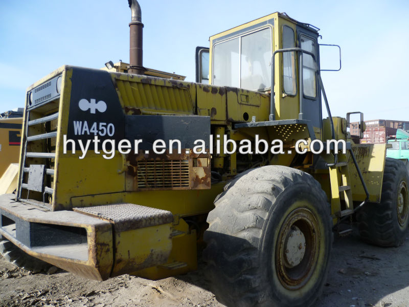 Good quality used komatsu wa450 wheel loader for sell