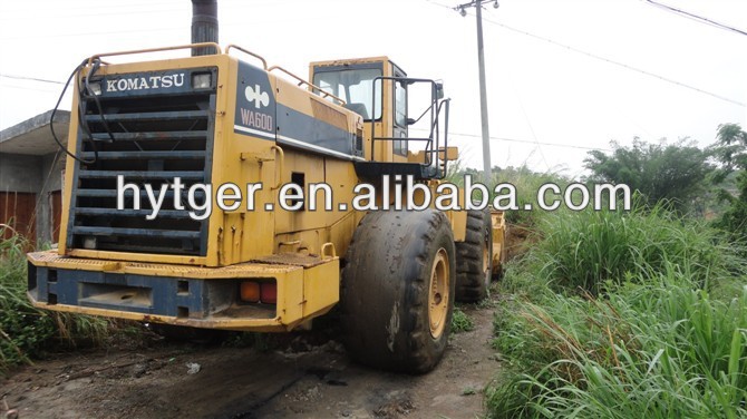 Good quality used komatsu wa600 wheel loader for sell