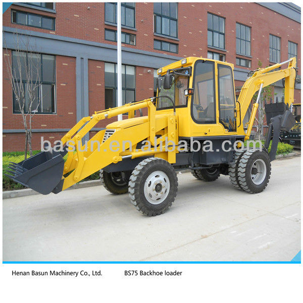 Good reputation 6ton backhoe loader BS75 LOW PRICE ON SALE