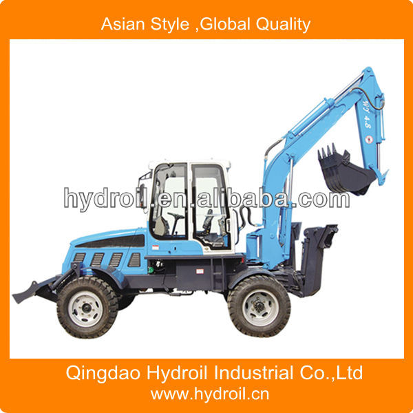 Good tractor Hydroil tractor 4 ton wheel excavators