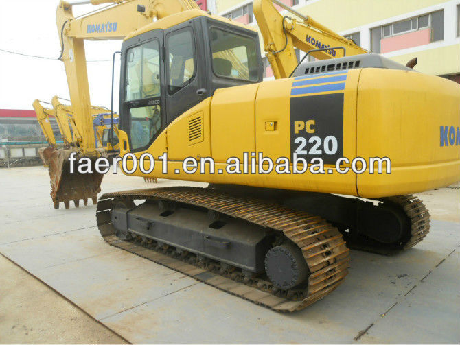 good working conditon Komatsu Crawler excavator PC220-7