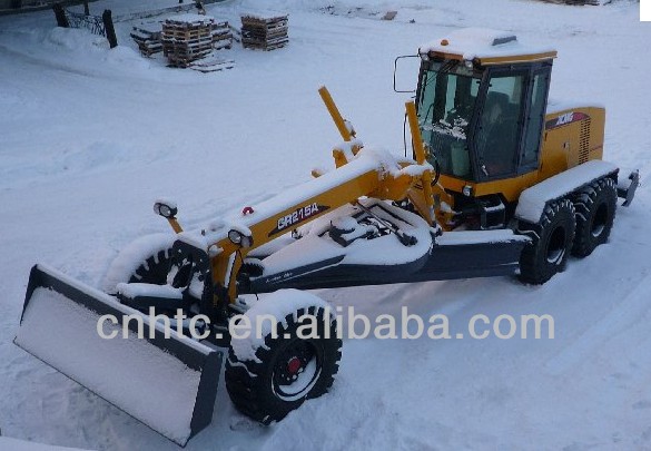 GR215A Motor grader can work for Push the snow