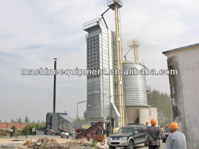 Grain drier with low investment and high money feedback