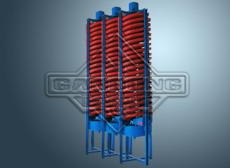 Gravity mining equipment spiral chute separator