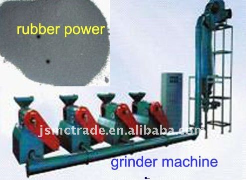 Grinder Machine Make 40-120mesh Rubber Power