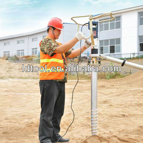 ground screw electric driver