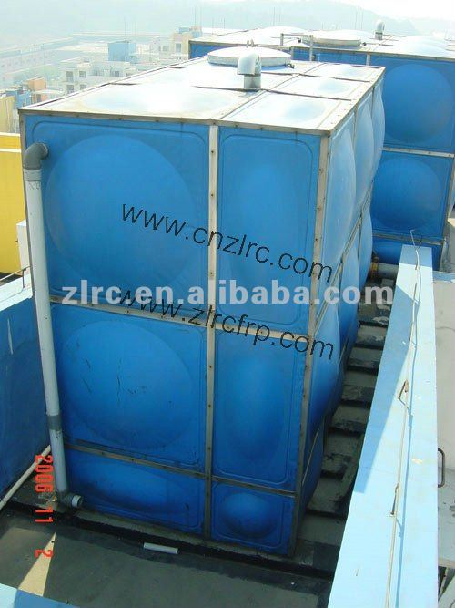 GRP sectional water tank