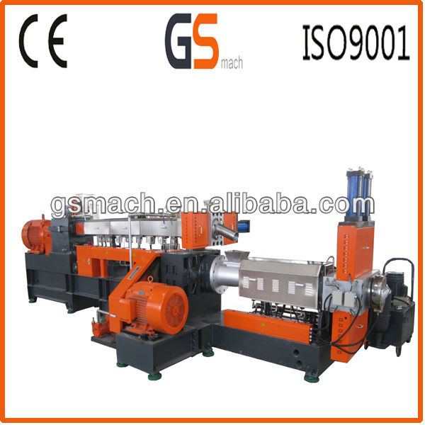 GS65 pvc machine Twin/Single Screw Extruder plastic granulators for sale