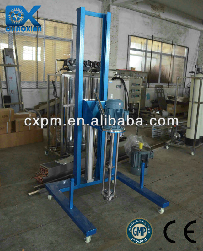 Guangzhou CX high speed elevating shear homogenizer for small business