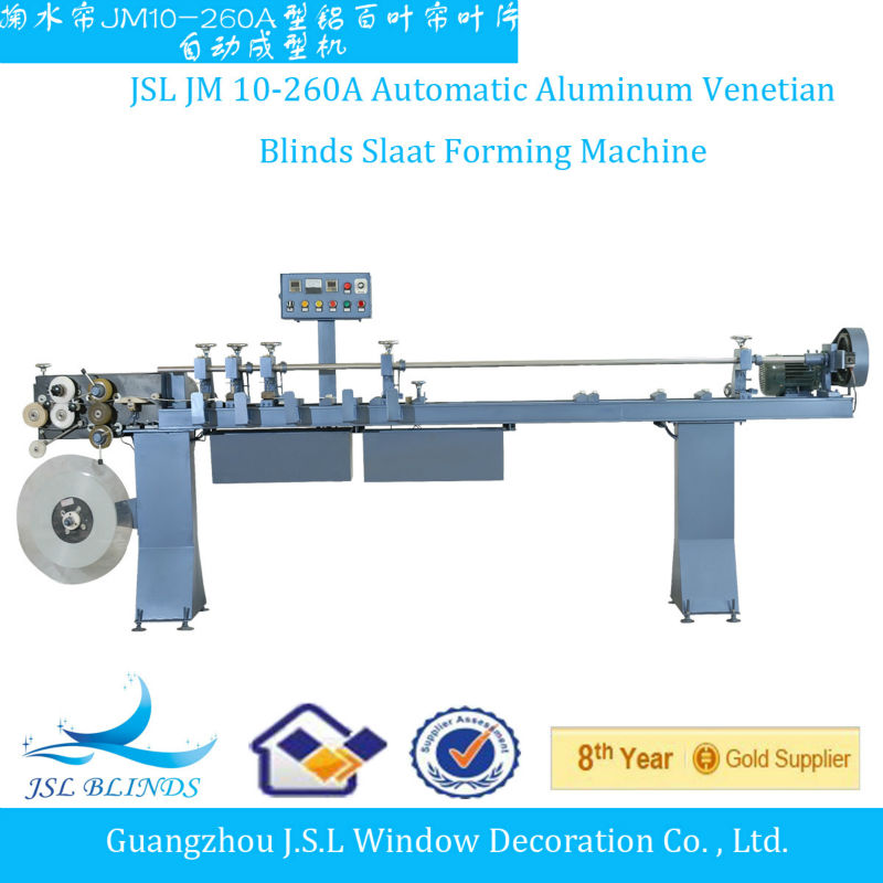 Guangzhou.J.S.L JM10-260A 50mm slat venetian blinds punching and cutting machine