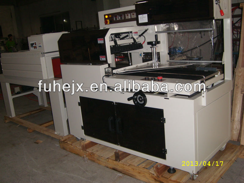 guangzhou machine auto sealing and shrink wrapping machine for pizza box wood door book bottle floor board