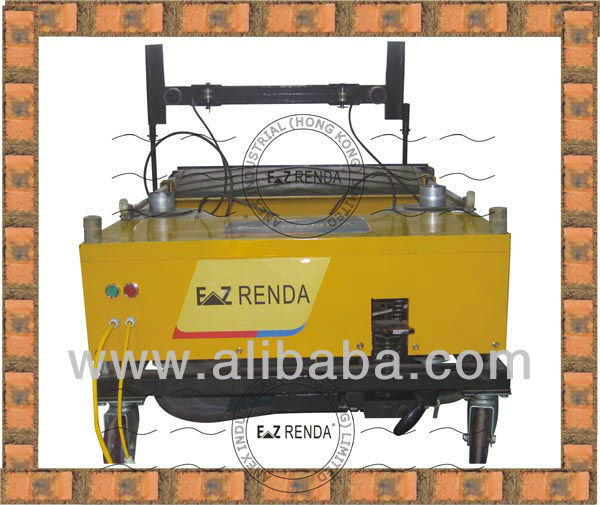 Guangzhou Manufacture Patent EZ RENDA Mortar Wall Plastering Rendering Machine WB-09 for Construction/Hydraulic/Render Height 5m