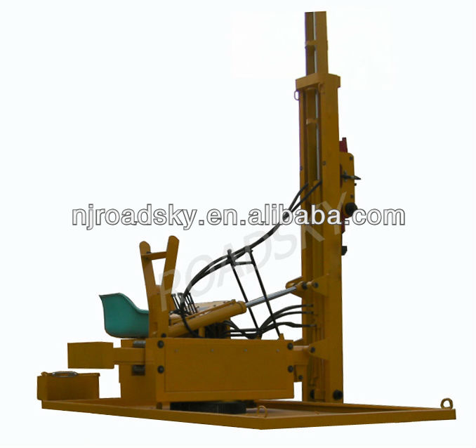 Guardrail Pile Driver for Excavator