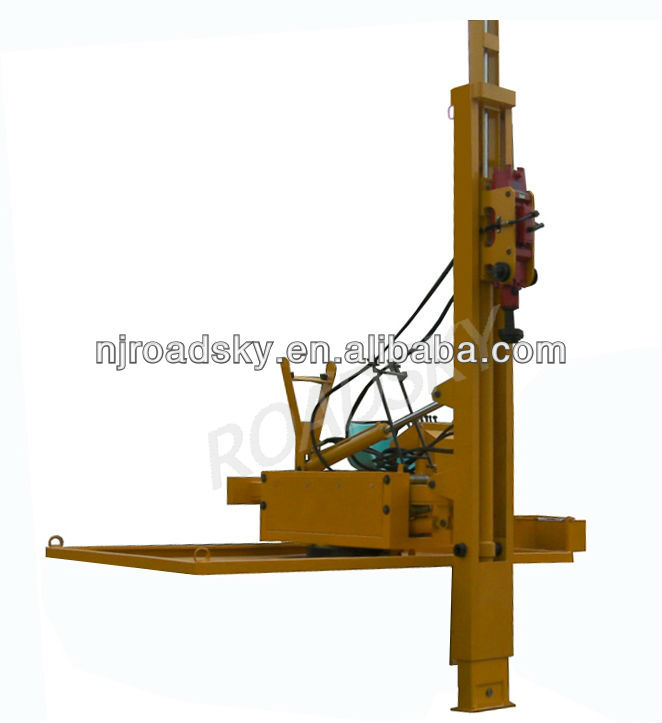 Guardrail Tractor Post Driver