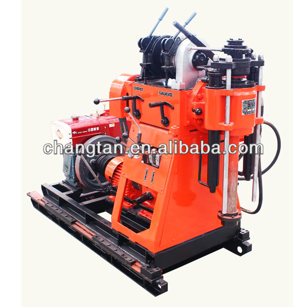 GY-150HB/CT Soil boring drilling rig with mud pump intergrated