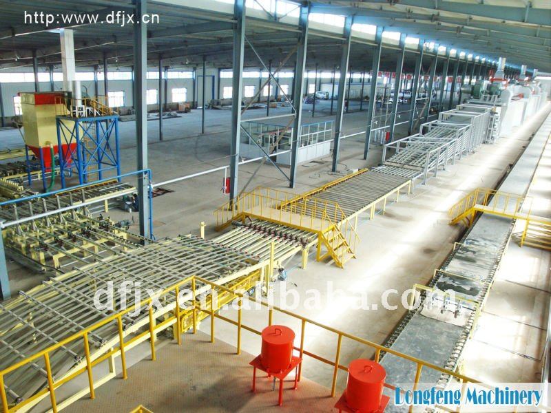 Gypsum Board Machine With Skillful Installation Teams