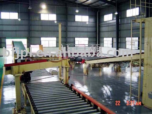 Gypsum board production line