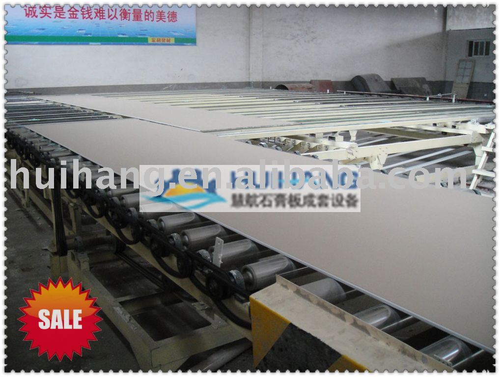 Gypsum board production line machine