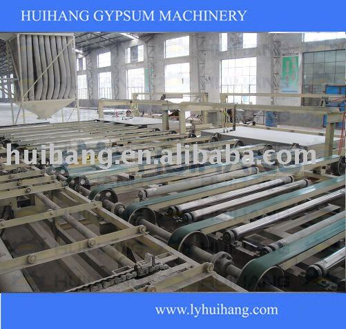 Gypsum board production line machine