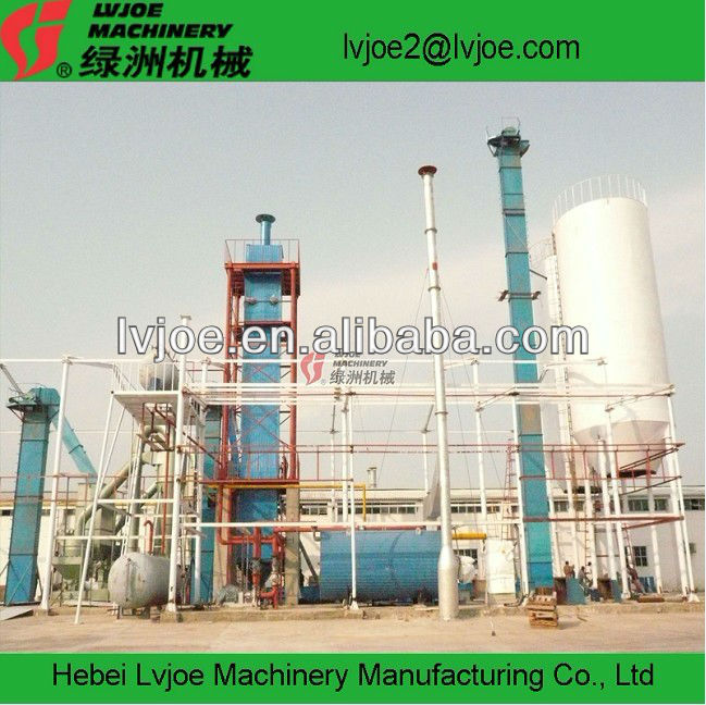 Gypsum plaster production line from mineral gypsum