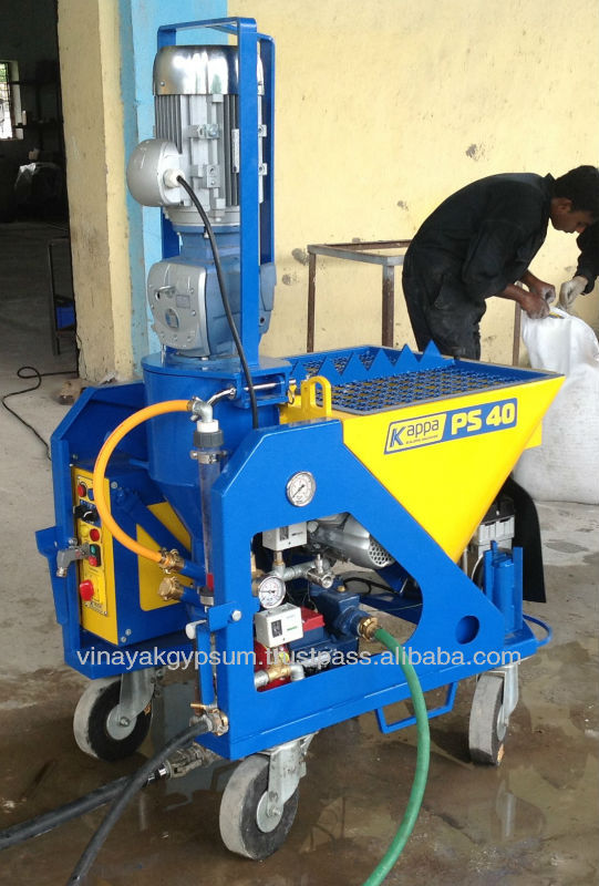 Gypsum Plaster Spraying Machine