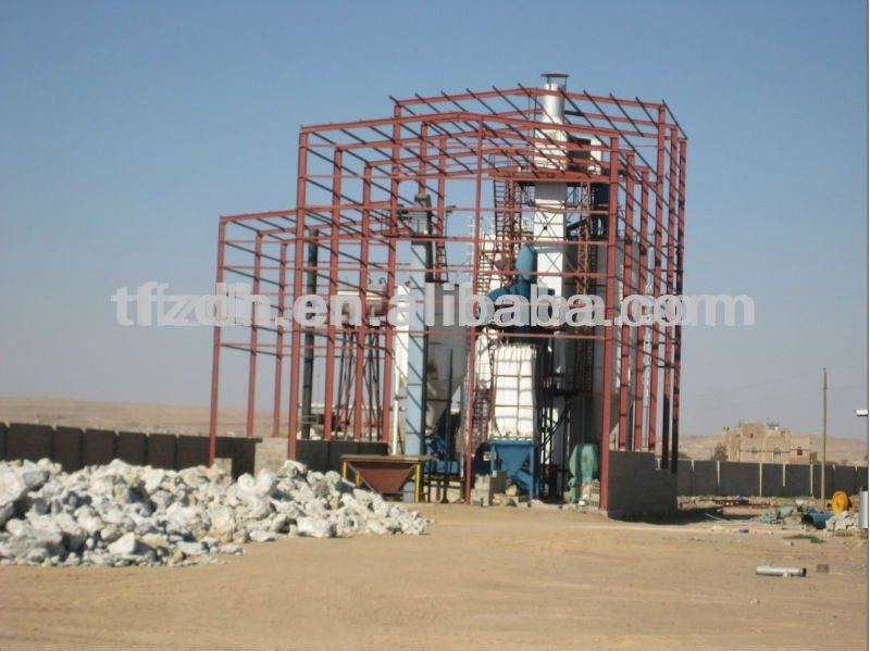 Gypsum powder factory capacity 100ton/day