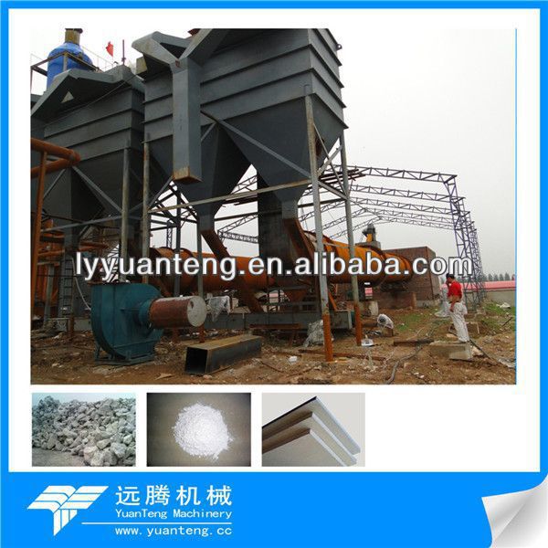 gypsum powder machinery designing