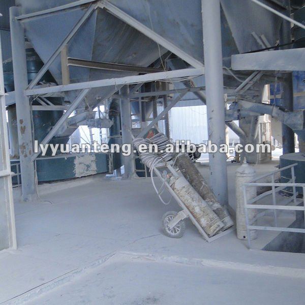 gypsum powder production machine whole line in China