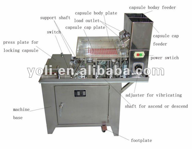 H-187 semi automatic capsule filling machine