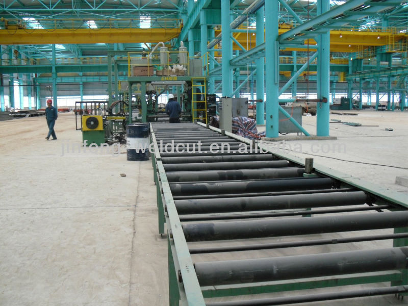 H beam honrizontal welding line