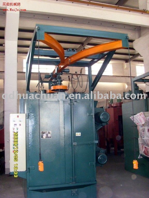 H section steel shot blasting machine