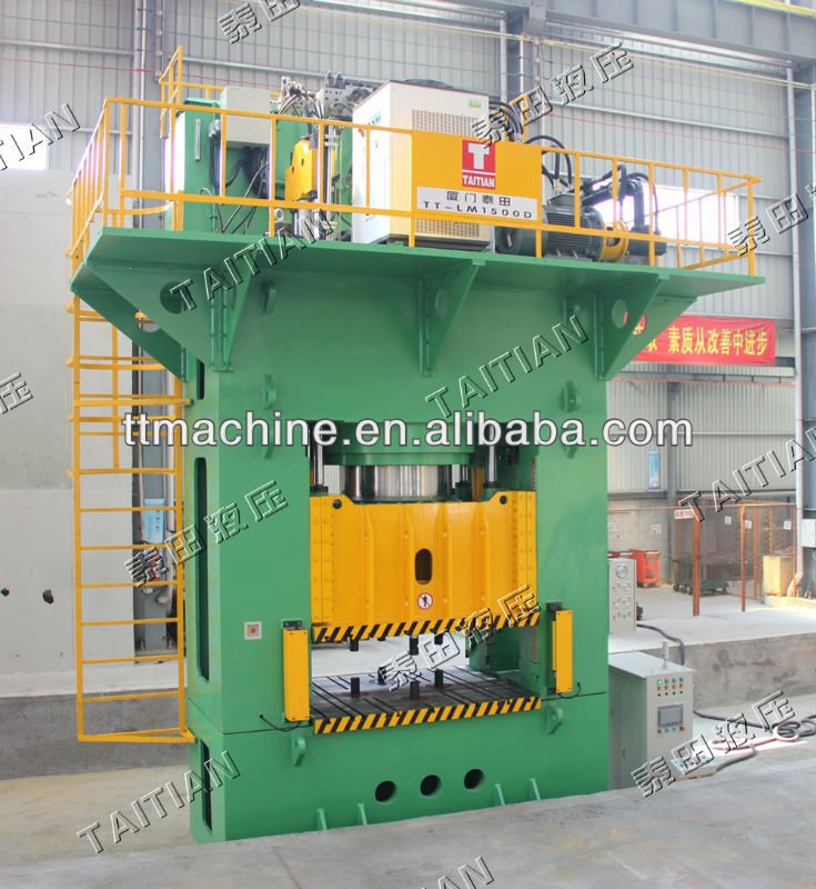 H type Sheet Metal Stamping Press Machine ,Hydraulic Press 1500T