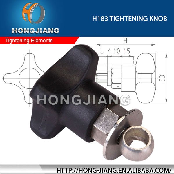 H183 Plastic Tightening Star Knob