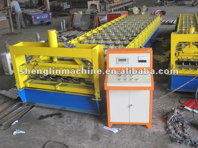 Haide HC 35 high quality CE roof deck roll forming machine product line