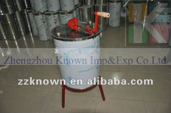 hand crank honey extractor from producer