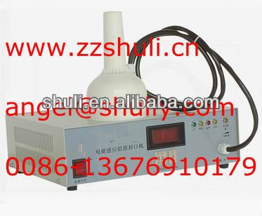 hand-held aluminum foil sealing machine for medicine bottles,honey bottles,cosmetic bottles