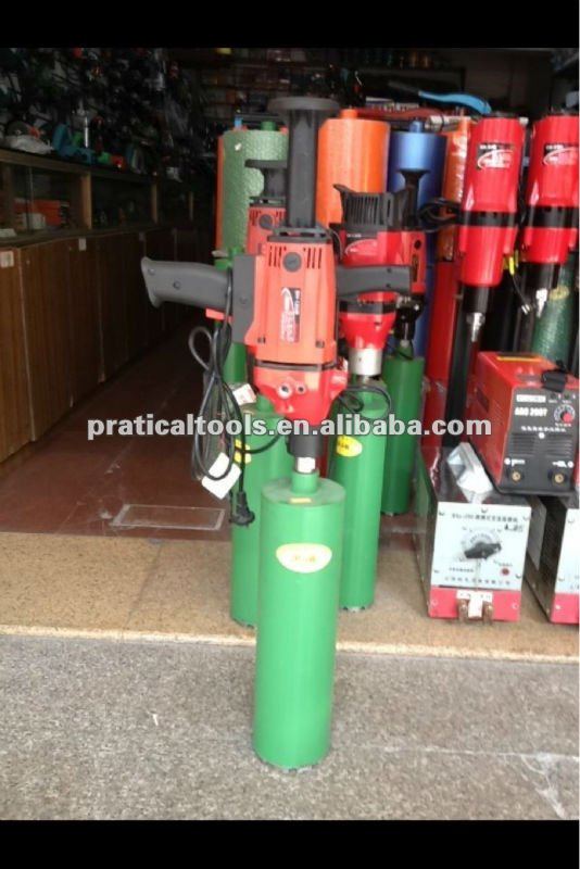 Hand held concrete or stone core drilling machine up to 120mm