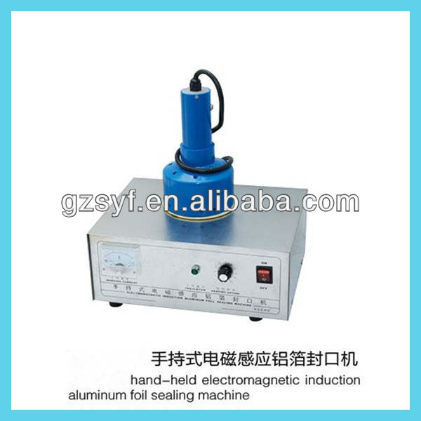 Hand held electromagnetic induction aluminum foil sealing machine