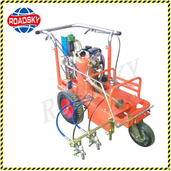 Hand Push Cold Paint Parking Line Marking Machine