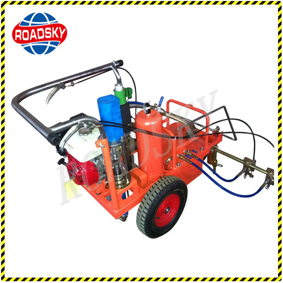 Hand Push Spraying Paint Line Road Marking Machine for sale