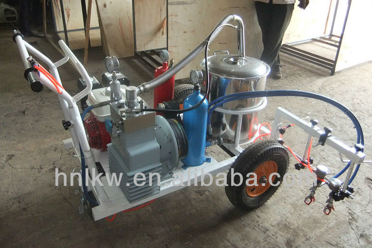 hand push type road marking spray paint machine