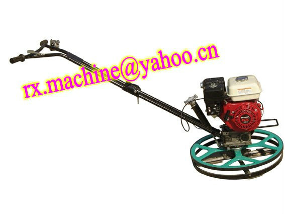 Handle concrete trowel machine