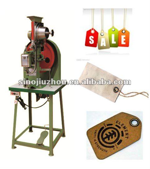 Hang Tag Eyeleting Machine (JZ-918G )For garments