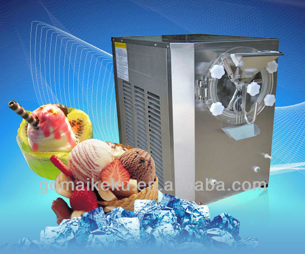 hard ice cream machine with blade mixing tech