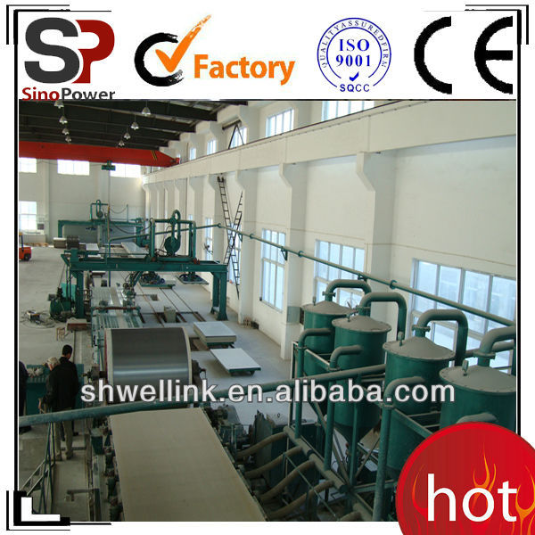 Hatschek Process Fiber Cement / Calcium Silicate Board Production Line