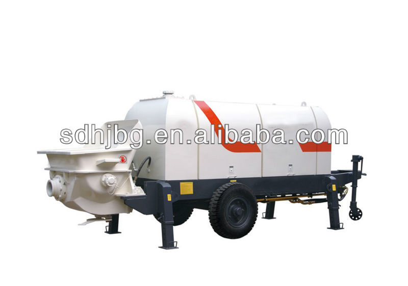 HBT Series S pipe valve trailer Concrete Pump