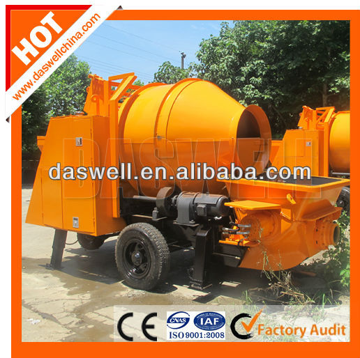 HBT30 electric concrete pump mixer